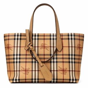 Burberry Haymarket Check Medium Reversible Tote Bag